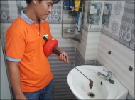 Bồn rửa mặt thoát nước chậm, nguyên nhân và cách xử lý hiệu quả
