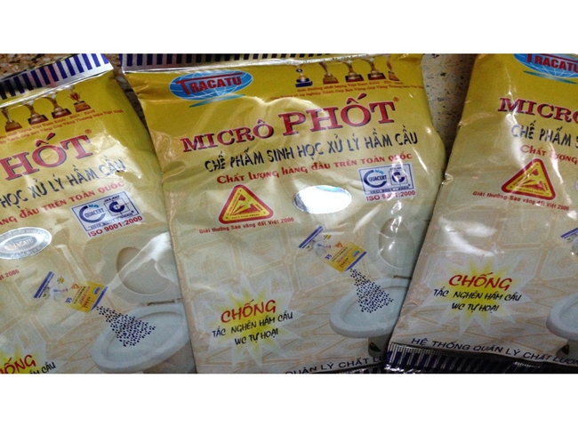 Bột th&ocirc;ng cống Microphot