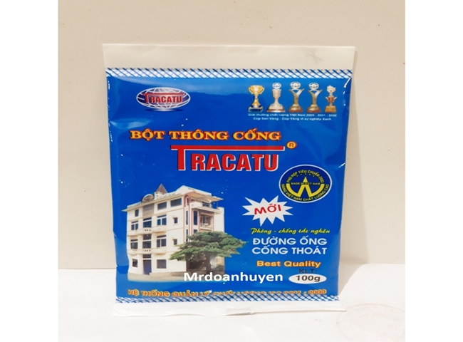 Bột th&ocirc;ng cống Tracatu